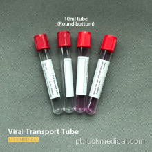 Kit de transporte microbiológico de reagente de teste de coviding